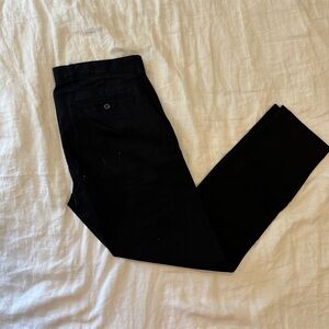 J Crew Men’s Black Skinny Slacks 36x32 - Never Worn!